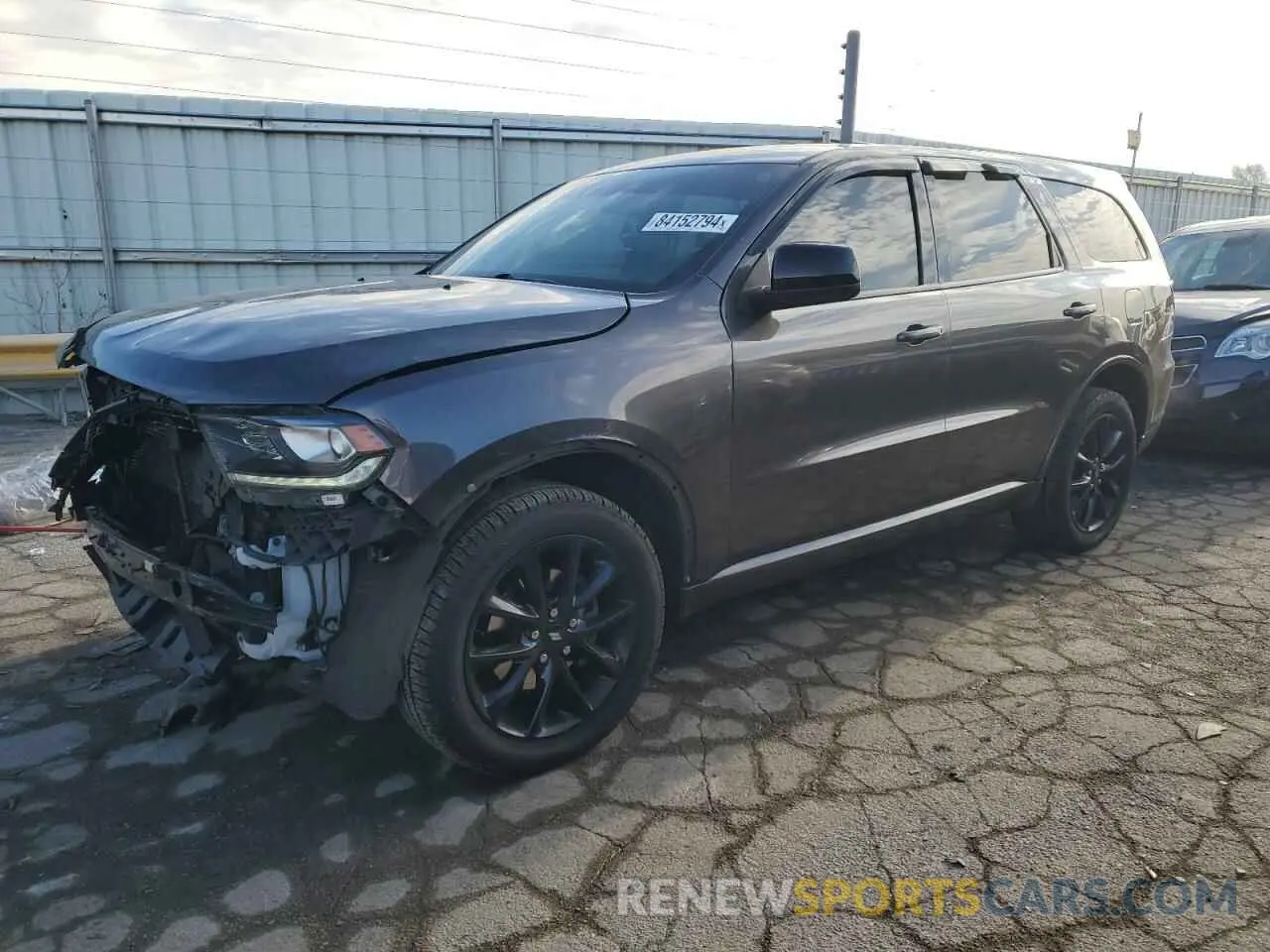 1 Photograph of a damaged car 1C4RDJAG1KC718252 DODGE DURANGO 2019