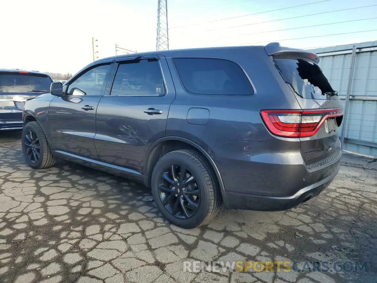 2 Photograph of a damaged car 1C4RDJAG1KC718252 DODGE DURANGO 2019