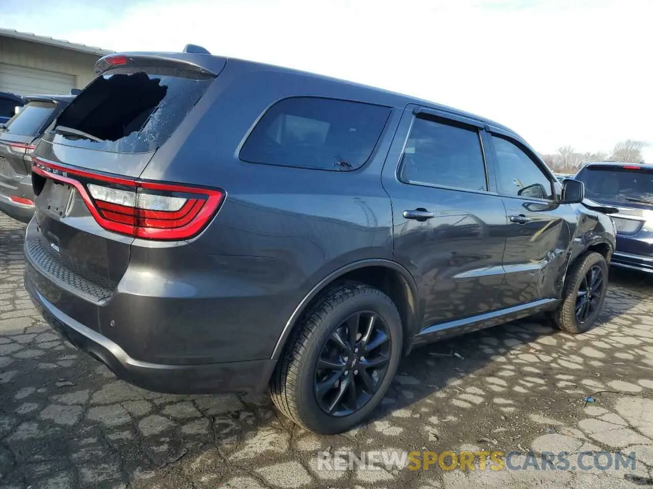3 Photograph of a damaged car 1C4RDJAG1KC718252 DODGE DURANGO 2019