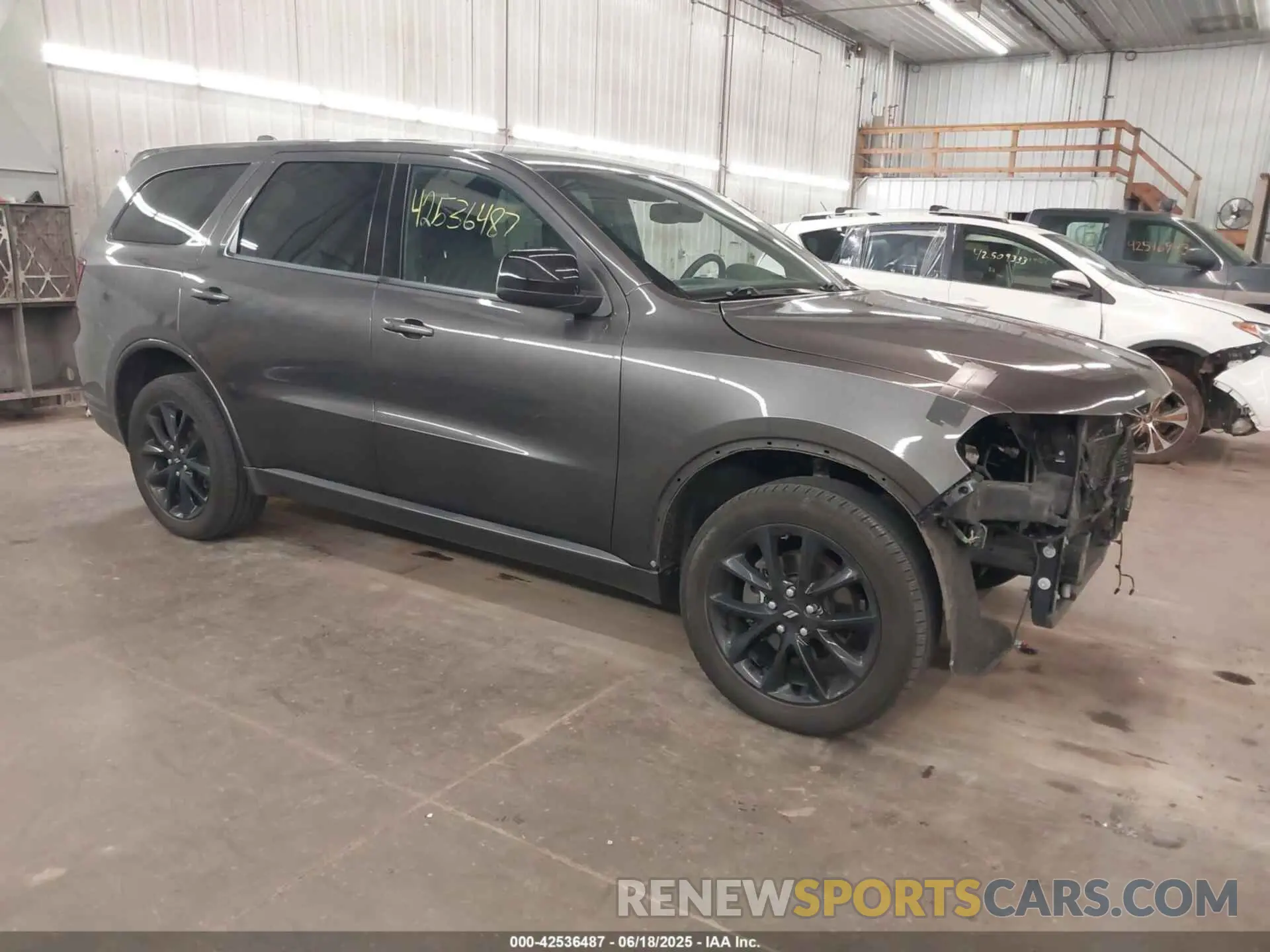 1 Photograph of a damaged car 1C4RDJAG5KC633866 DODGE DURANGO 2019