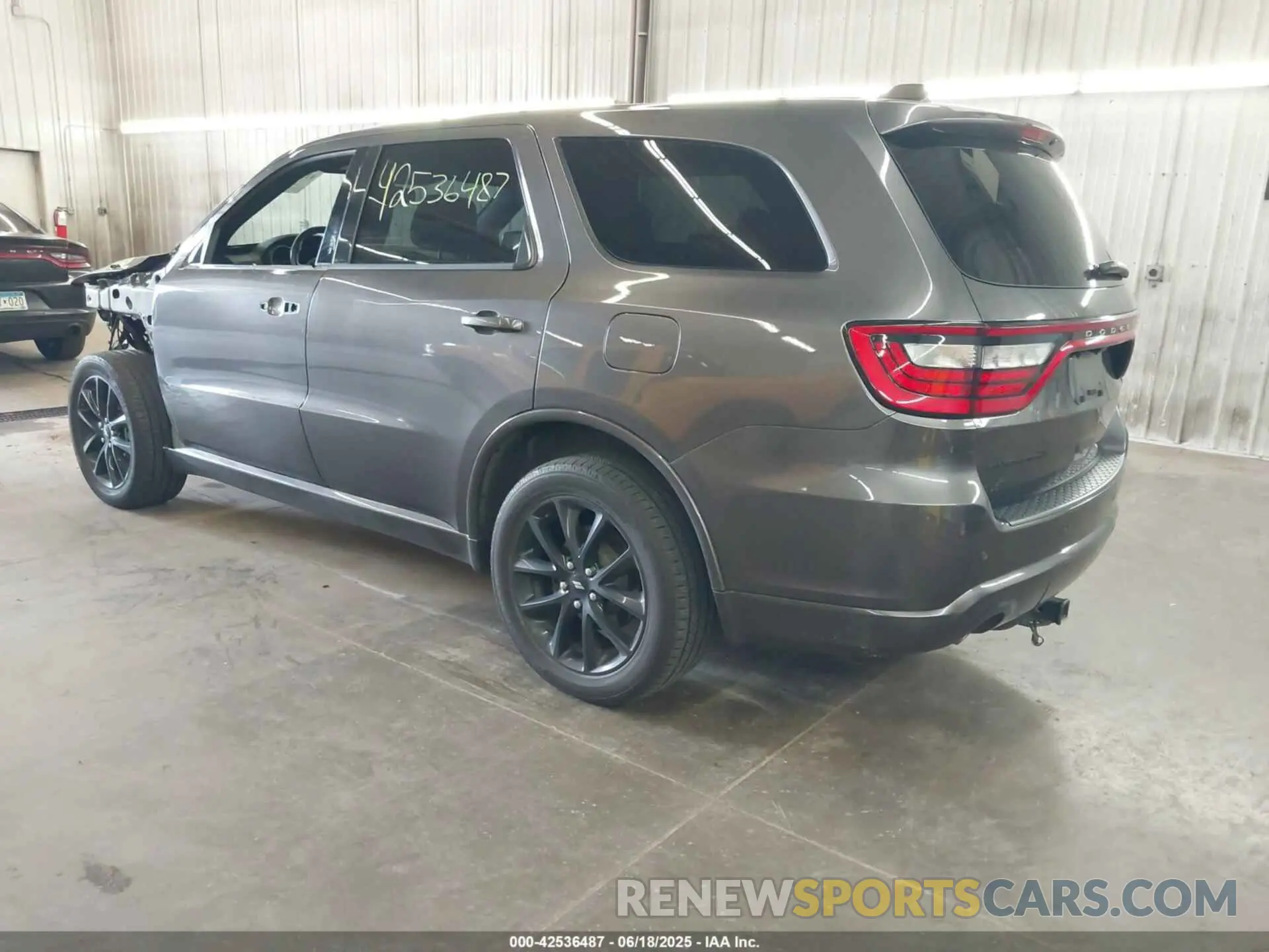 3 Photograph of a damaged car 1C4RDJAG5KC633866 DODGE DURANGO 2019