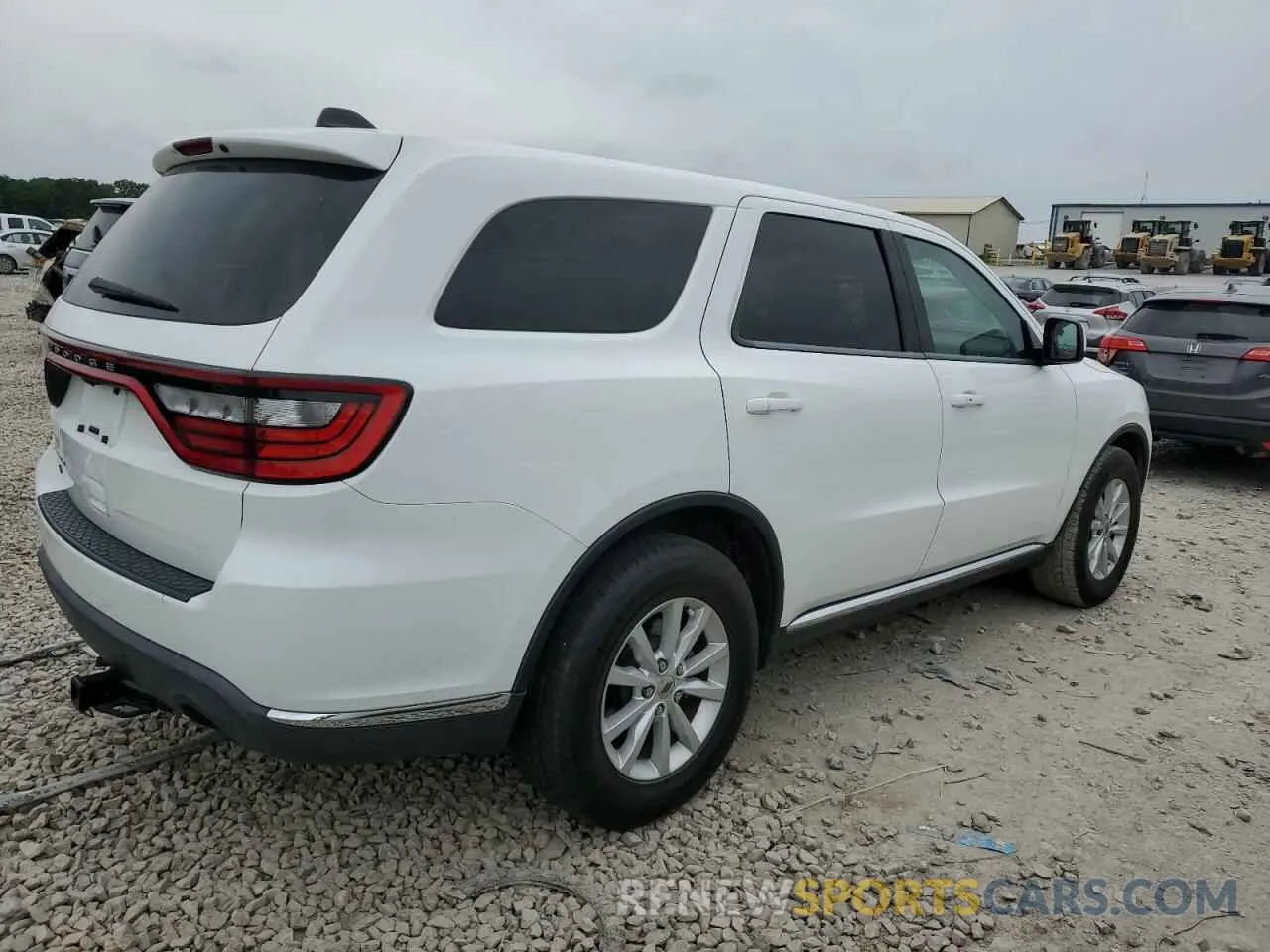 3 Photograph of a damaged car 1C4RDJAG6KC585438 DODGE DURANGO 2019