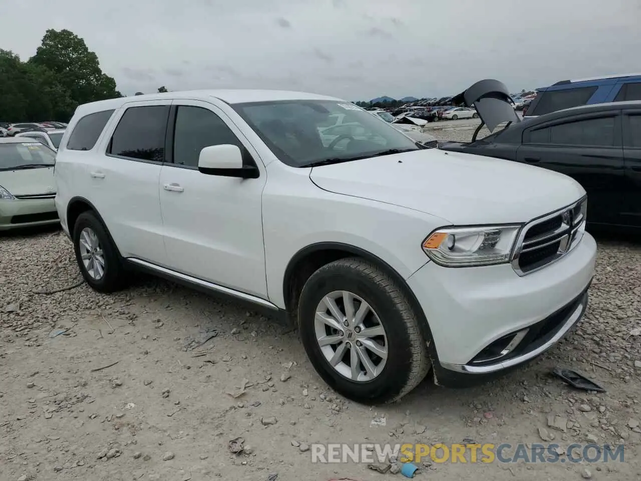 4 Photograph of a damaged car 1C4RDJAG6KC585438 DODGE DURANGO 2019