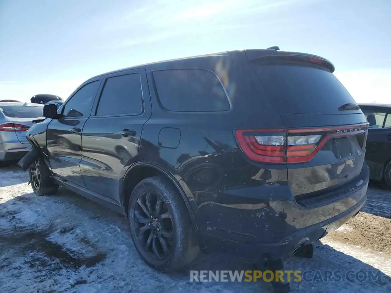 2 Photograph of a damaged car 1C4RDJAG6KC718229 DODGE DURANGO 2019