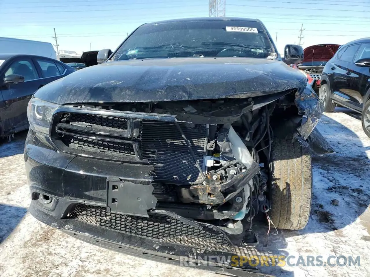 5 Photograph of a damaged car 1C4RDJAG6KC718229 DODGE DURANGO 2019