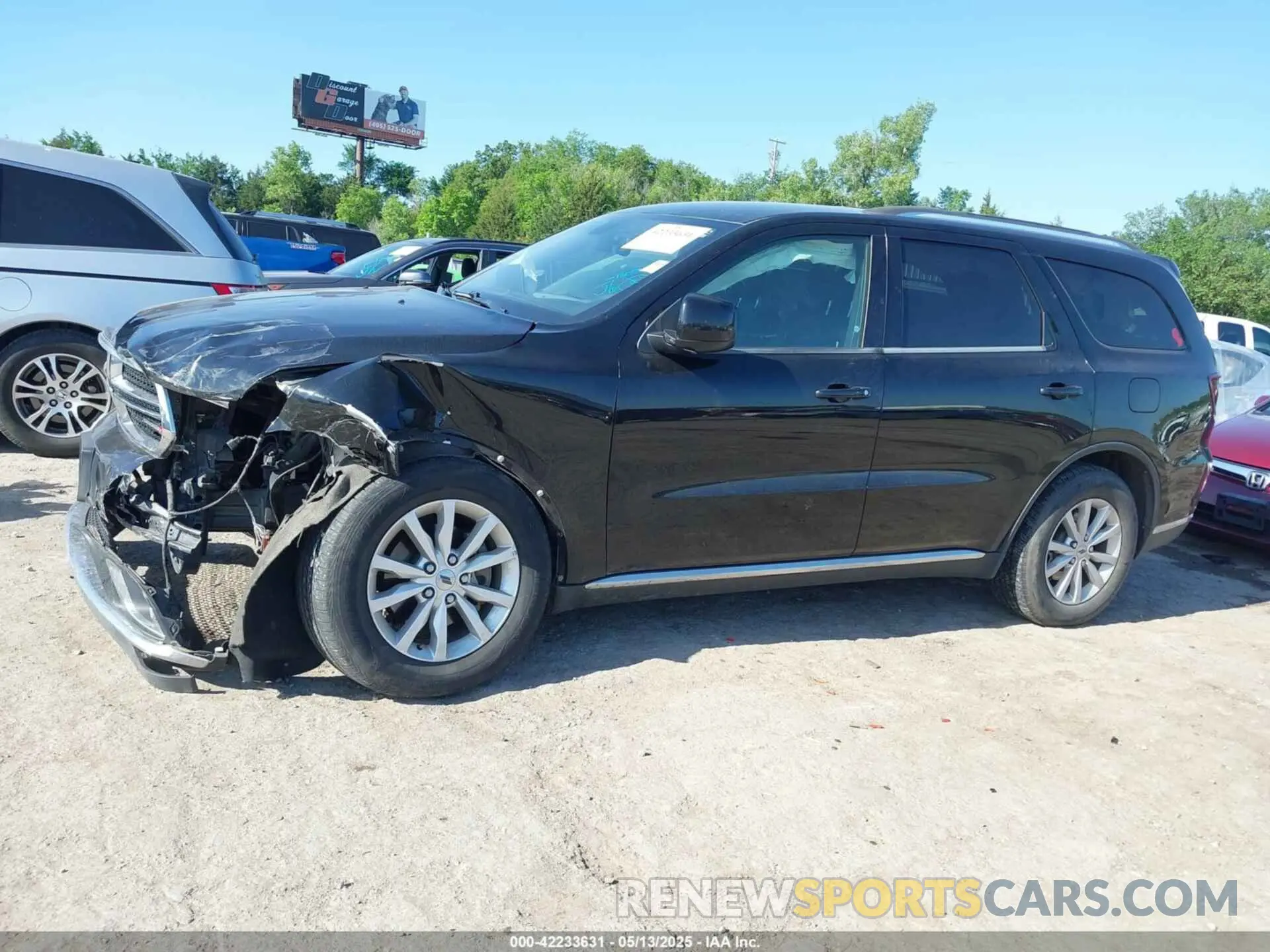 15 Photograph of a damaged car 1C4RDJAG7KC585514 DODGE DURANGO 2019