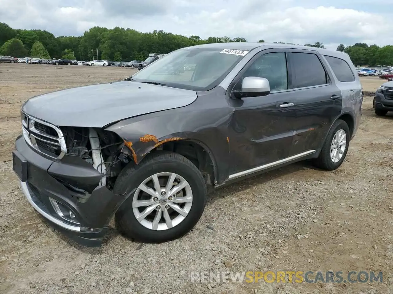 1 Photograph of a damaged car 1C4RDJAG7KC711208 DODGE DURANGO 2019