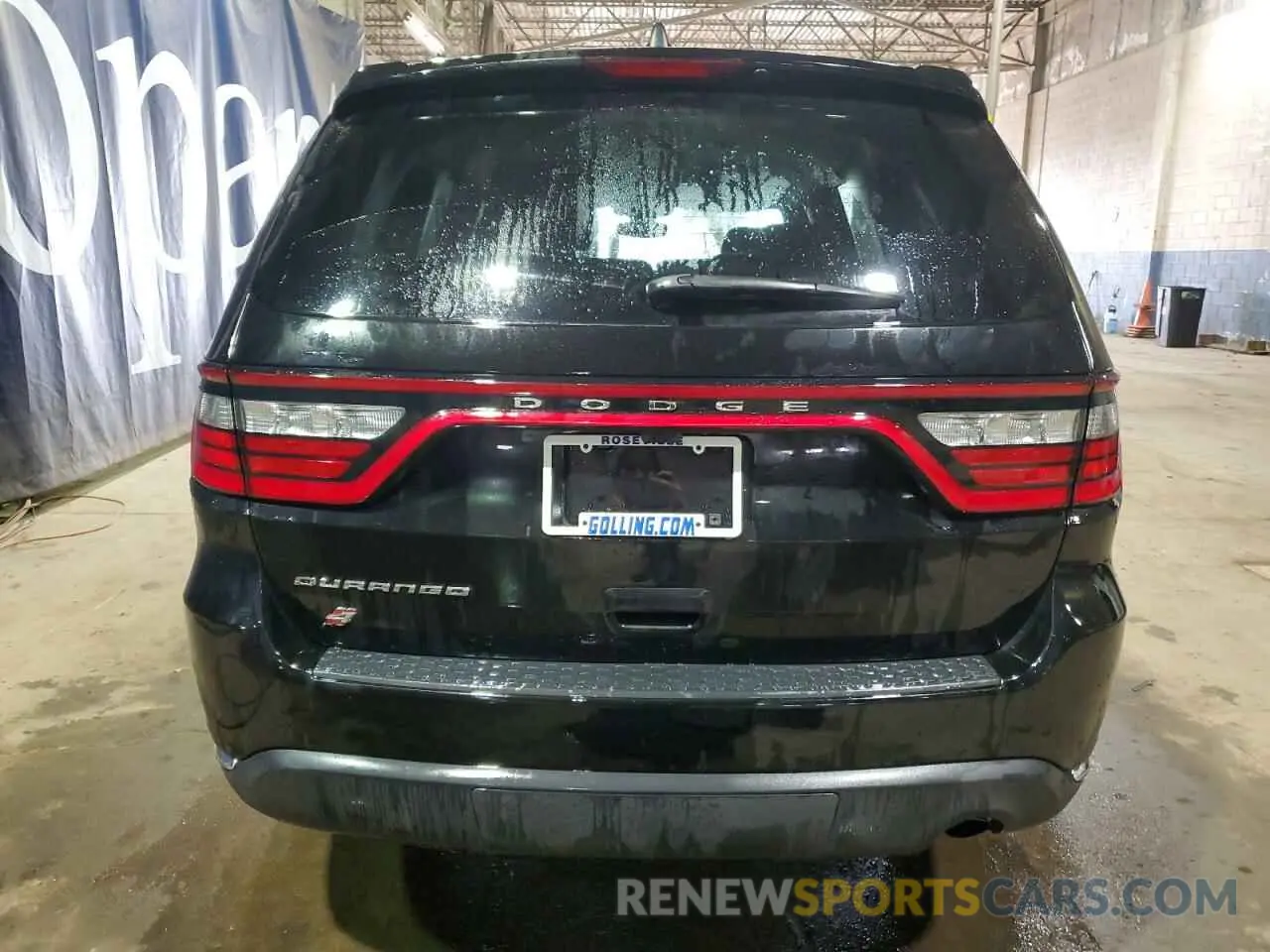 6 Photograph of a damaged car 1C4RDJAG8KC534250 DODGE DURANGO 2019
