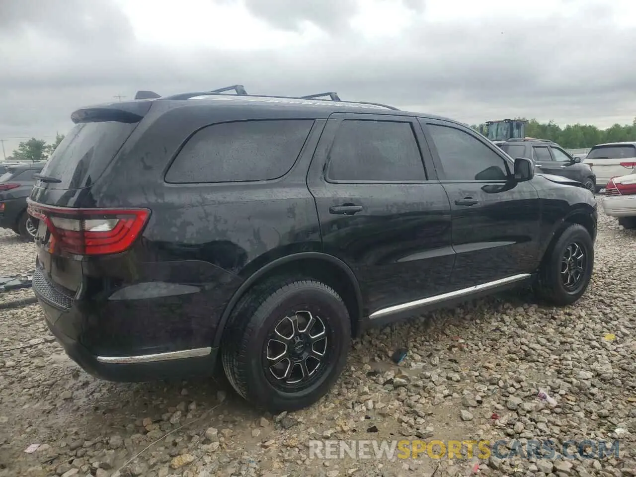 3 Photograph of a damaged car 1C4RDJAG8KC606371 DODGE DURANGO 2019