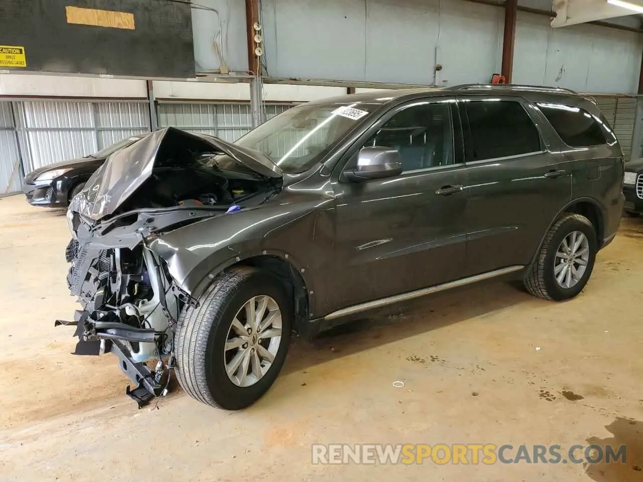 1 Photograph of a damaged car 1C4RDJAG8KC647907 DODGE DURANGO 2019