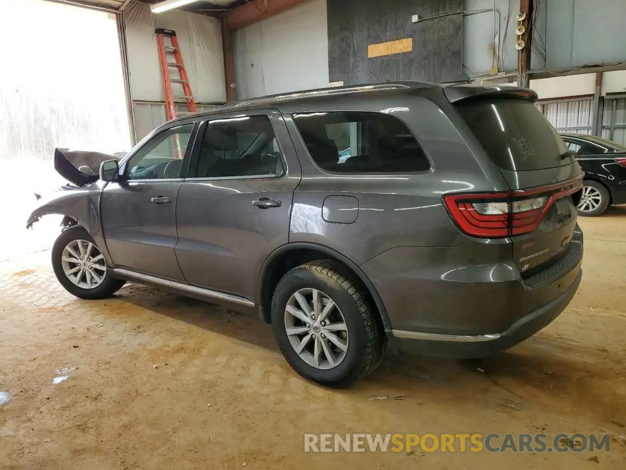 2 Photograph of a damaged car 1C4RDJAG8KC647907 DODGE DURANGO 2019