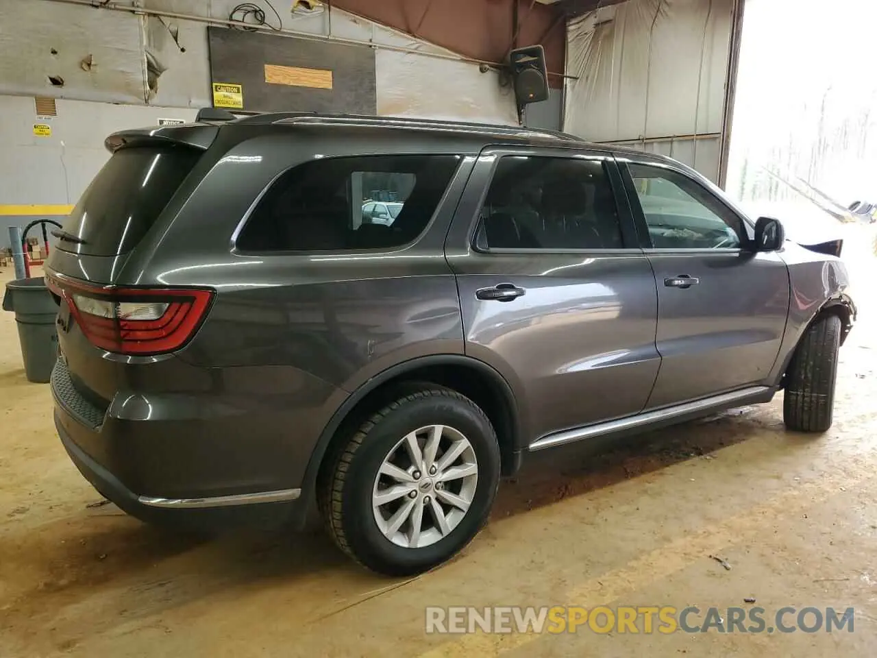 3 Photograph of a damaged car 1C4RDJAG8KC647907 DODGE DURANGO 2019