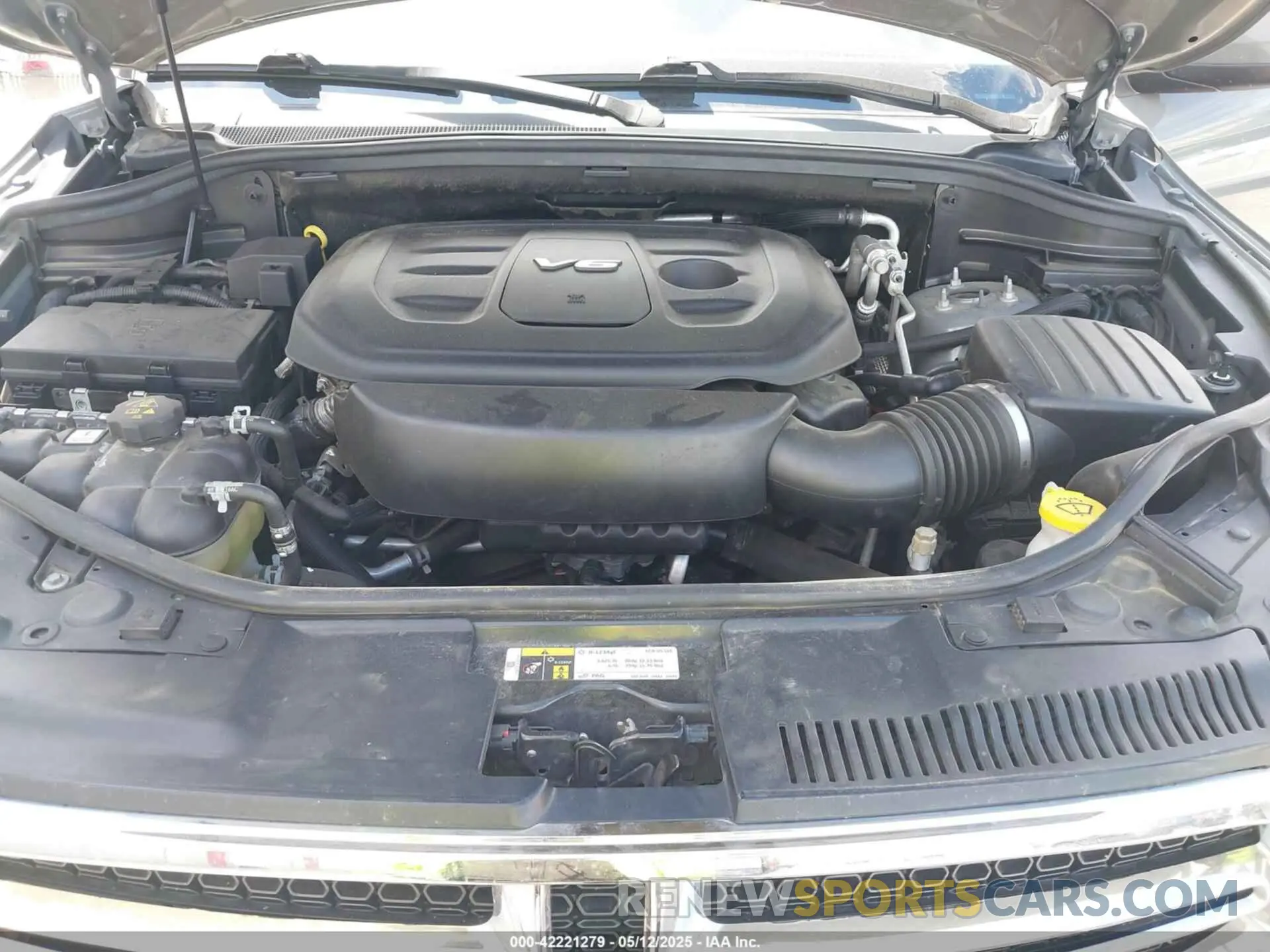 10 Photograph of a damaged car 1C4RDJAG9KC645325 DODGE DURANGO 2019