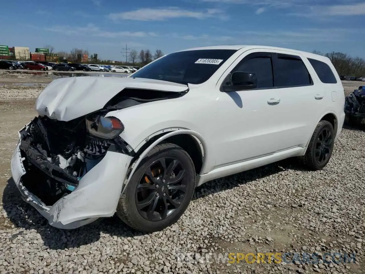 1 Photograph of a damaged car 1C4RDJAG9KC651304 DODGE DURANGO 2019