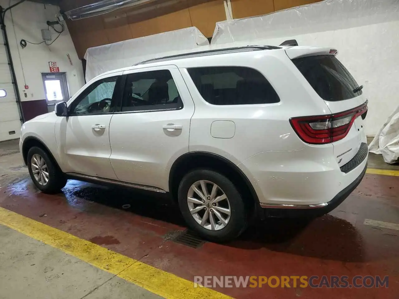 2 Photograph of a damaged car 1C4RDJAGXKC833786 DODGE DURANGO 2019