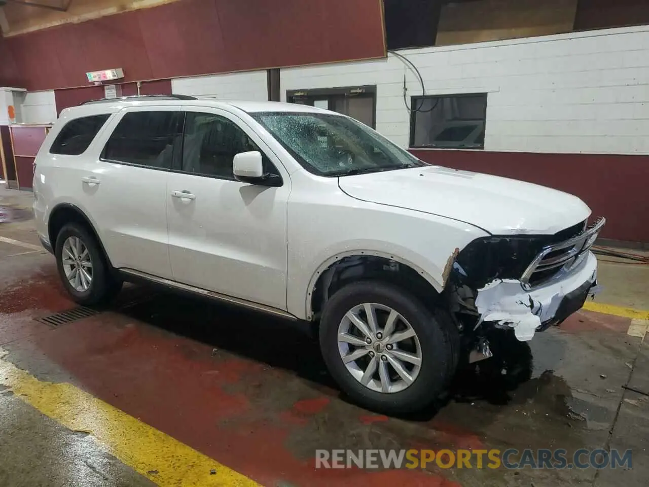 4 Photograph of a damaged car 1C4RDJAGXKC833786 DODGE DURANGO 2019