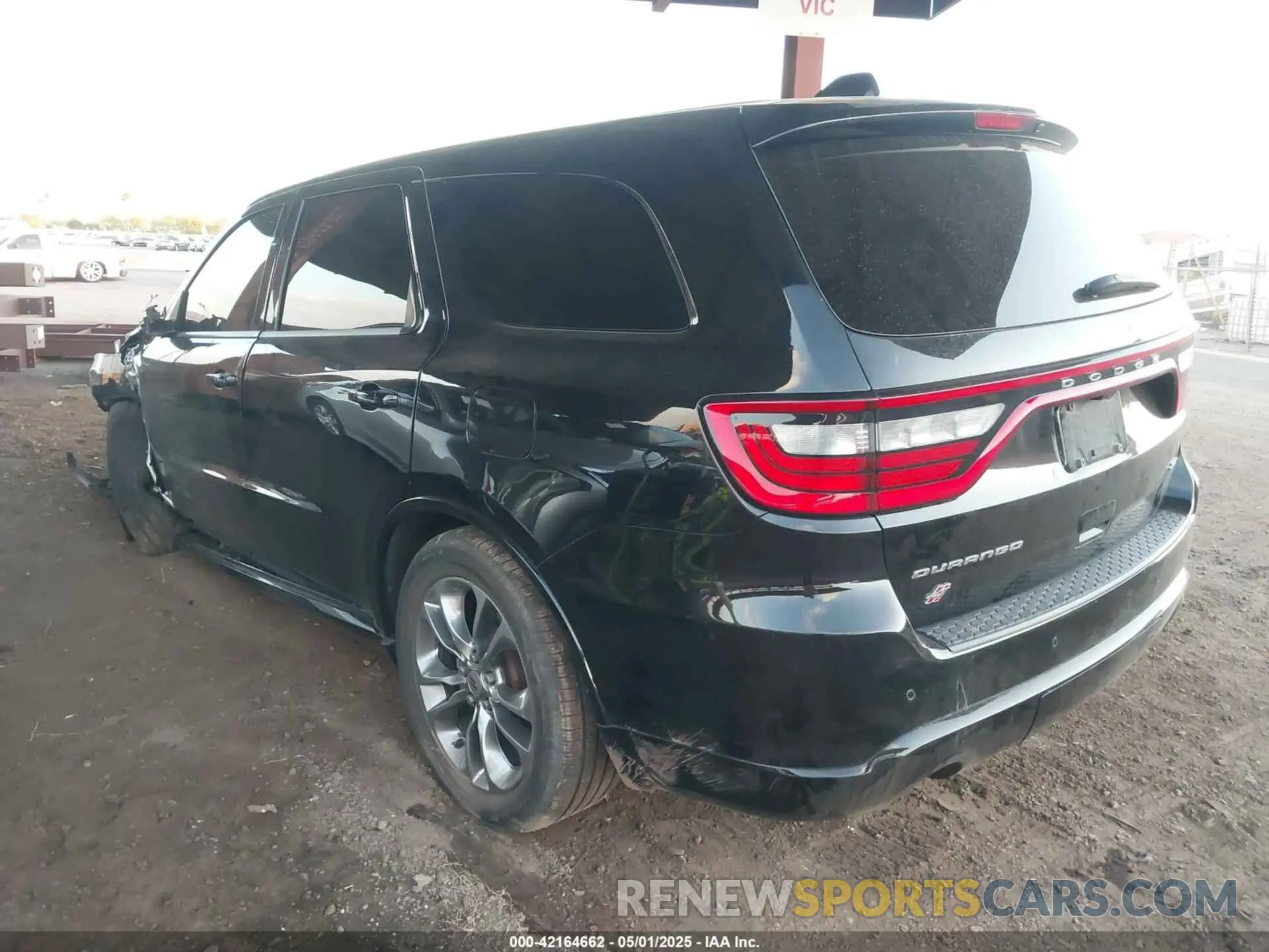 3 Photograph of a damaged car 1C4RDJDG0KC744224 DODGE DURANGO 2019