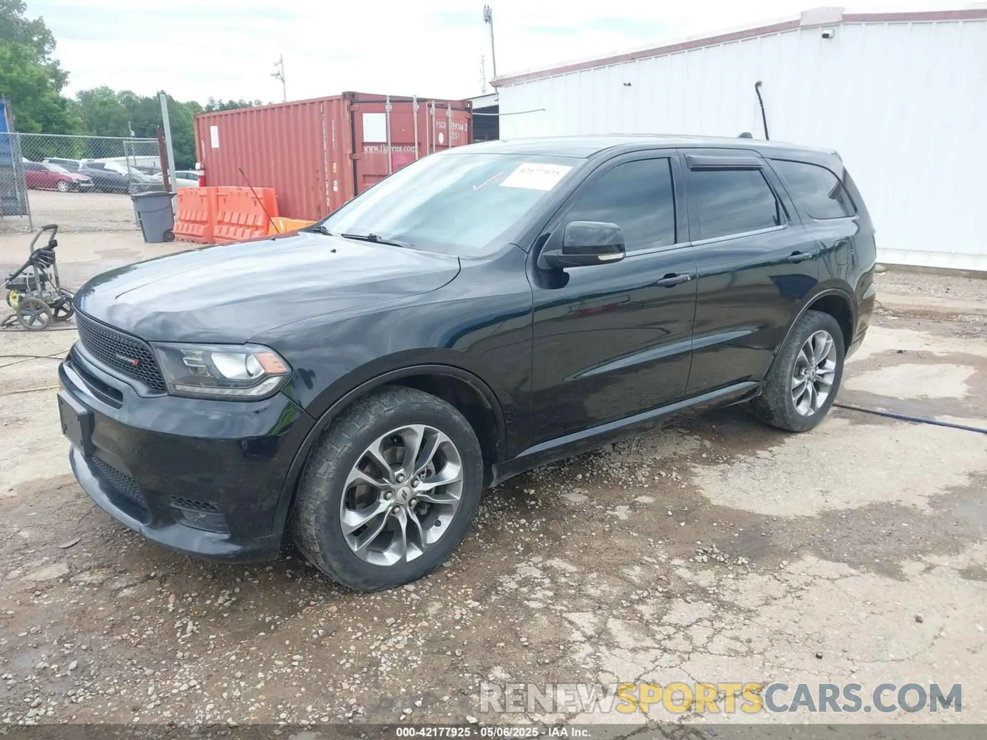 2 Photograph of a damaged car 1C4RDJDG0KC799045 DODGE DURANGO 2019