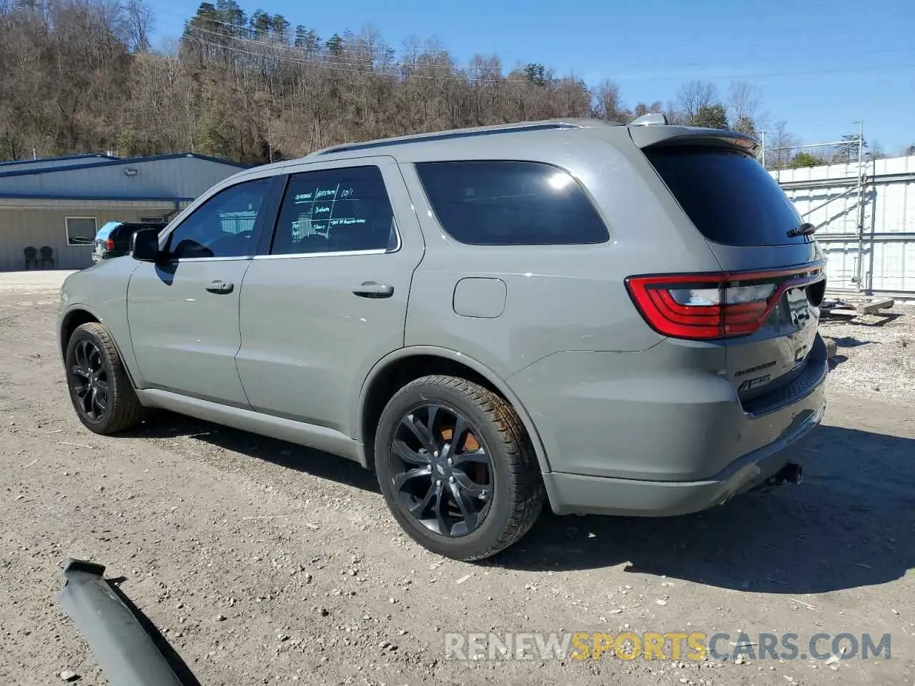2 Photograph of a damaged car 1C4RDJDG0KC821240 DODGE DURANGO 2019