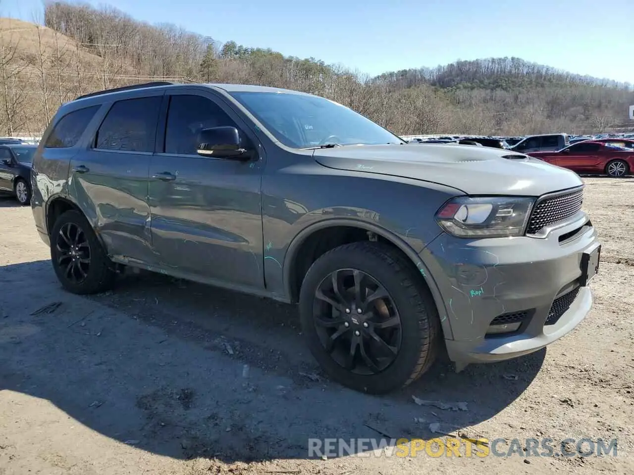 4 Photograph of a damaged car 1C4RDJDG0KC821240 DODGE DURANGO 2019