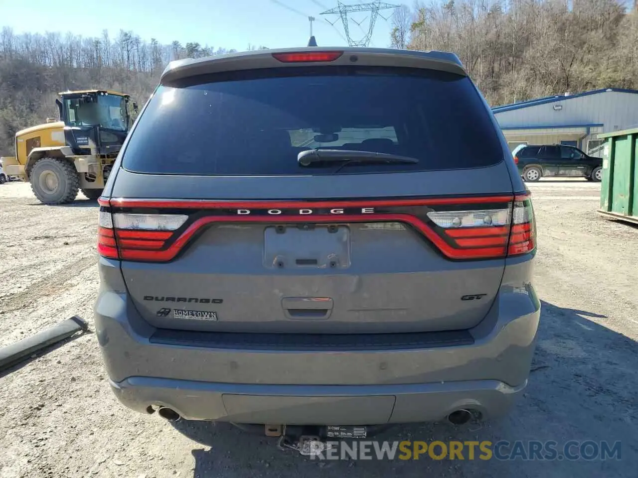 6 Photograph of a damaged car 1C4RDJDG0KC821240 DODGE DURANGO 2019