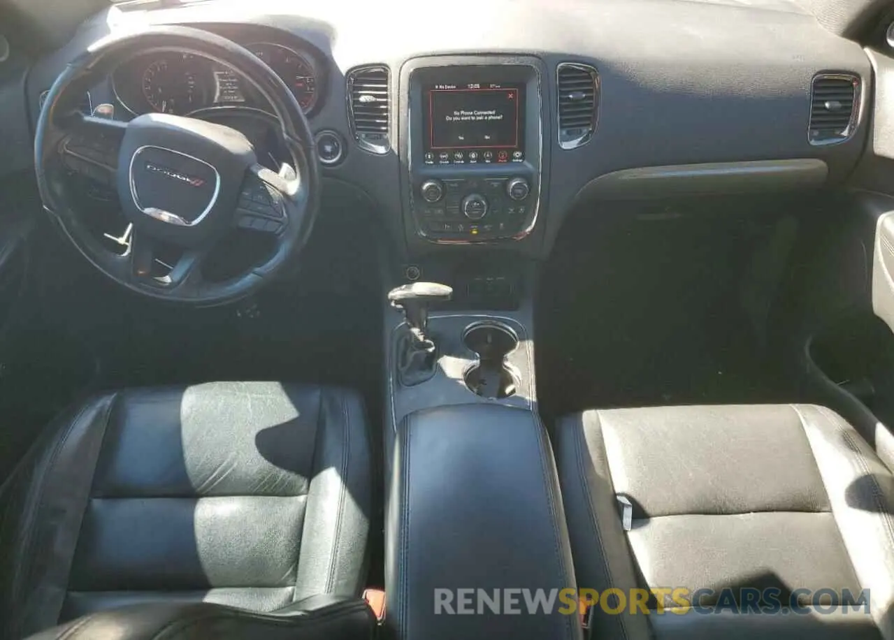 8 Photograph of a damaged car 1C4RDJDG0KC821240 DODGE DURANGO 2019