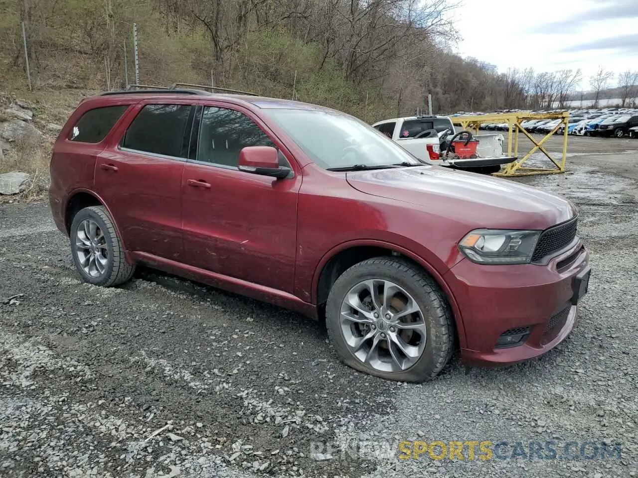 4 Photograph of a damaged car 1C4RDJDG1KC582619 DODGE DURANGO 2019
