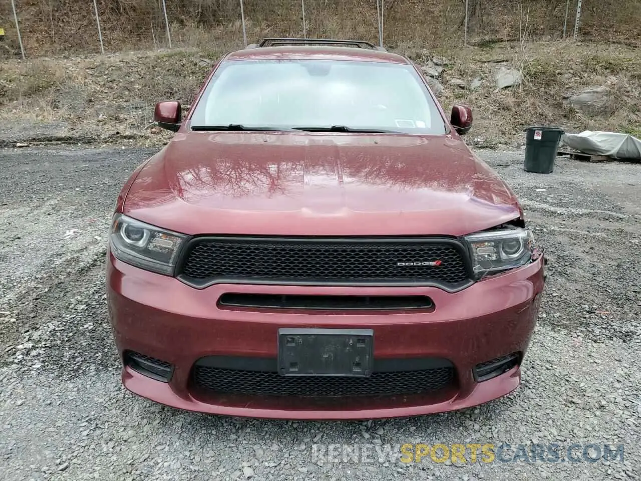 5 Photograph of a damaged car 1C4RDJDG1KC582619 DODGE DURANGO 2019