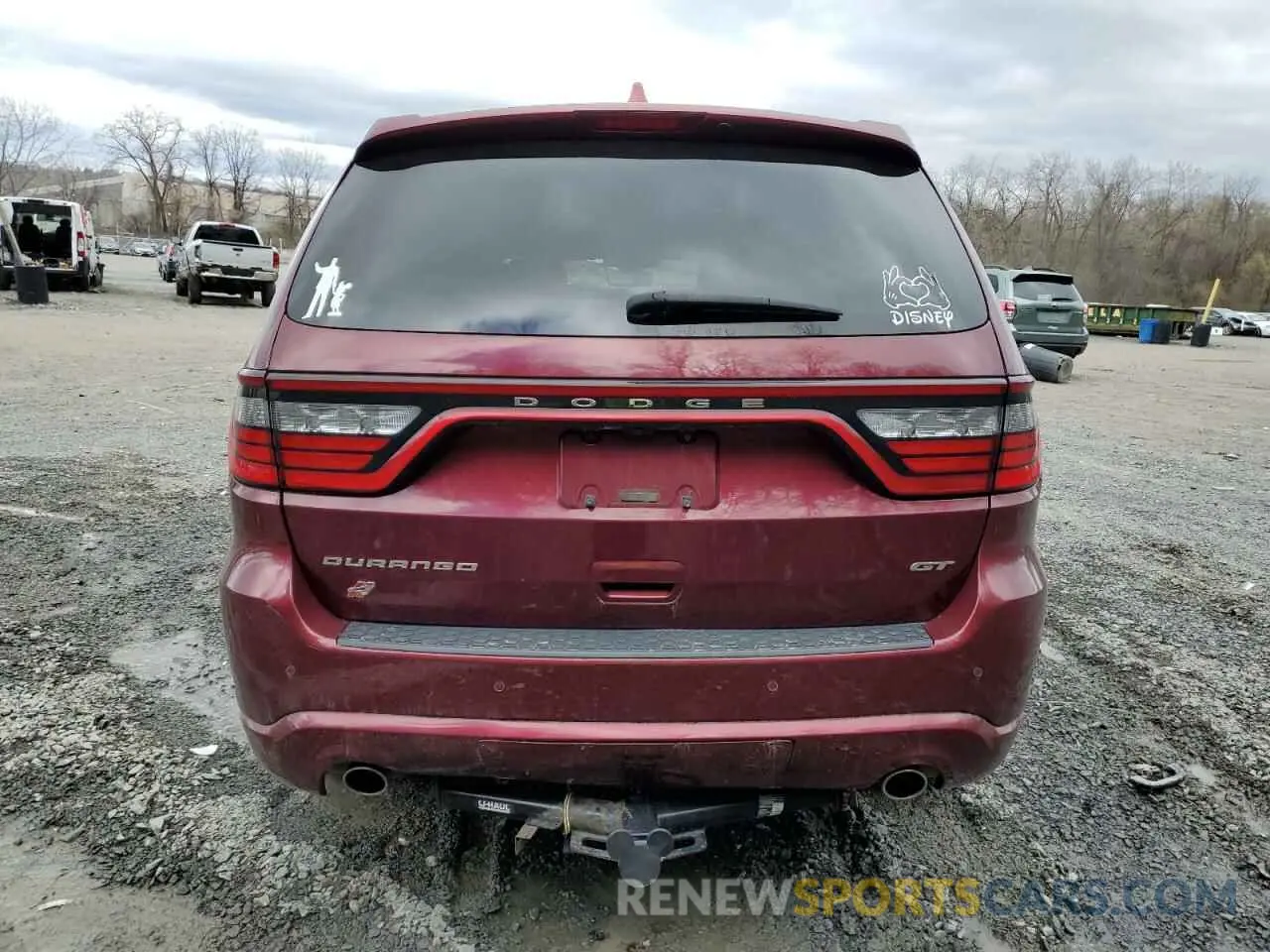 6 Photograph of a damaged car 1C4RDJDG1KC582619 DODGE DURANGO 2019