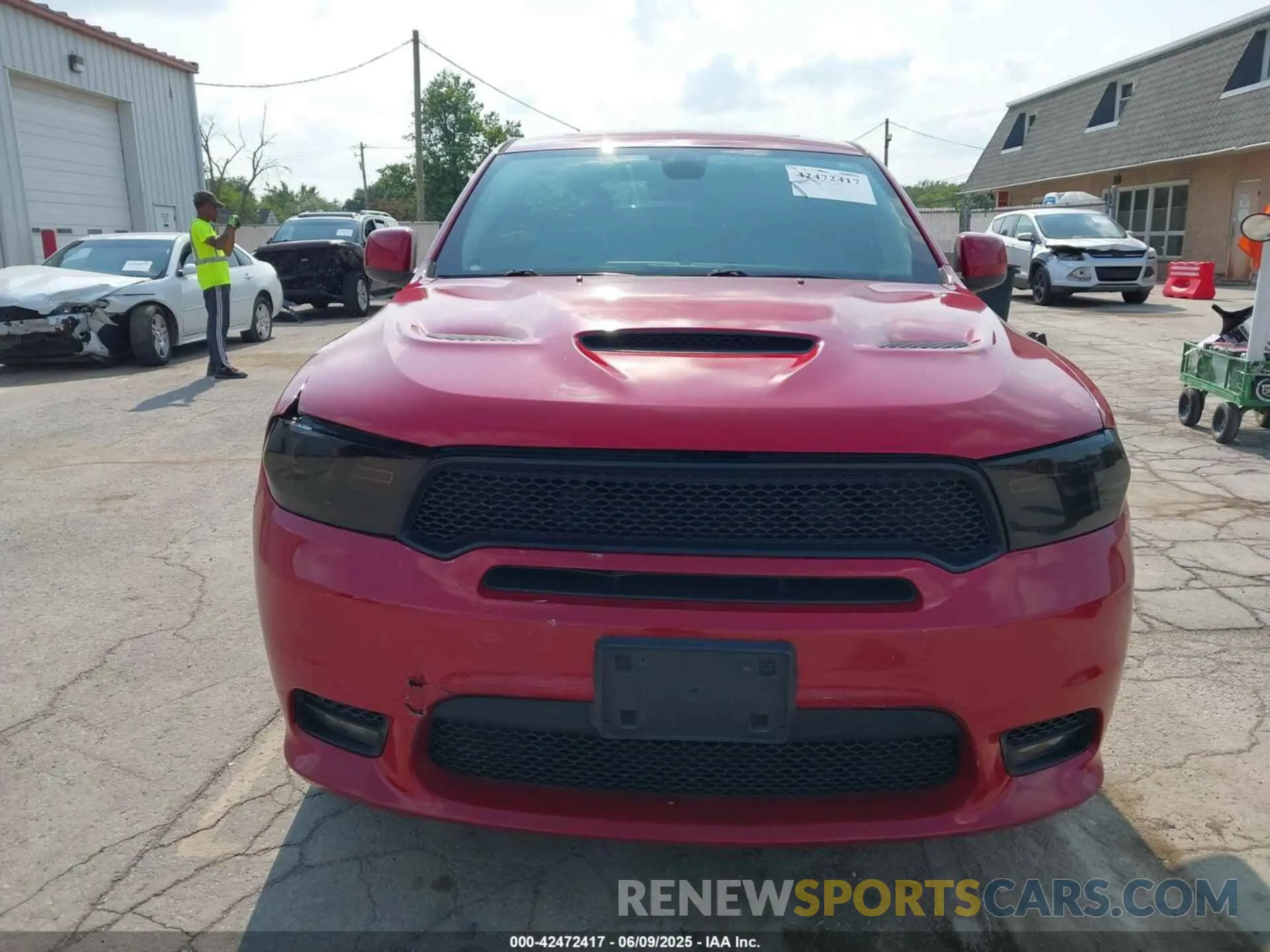 12 Photograph of a damaged car 1C4RDJDG1KC605509 DODGE DURANGO 2019
