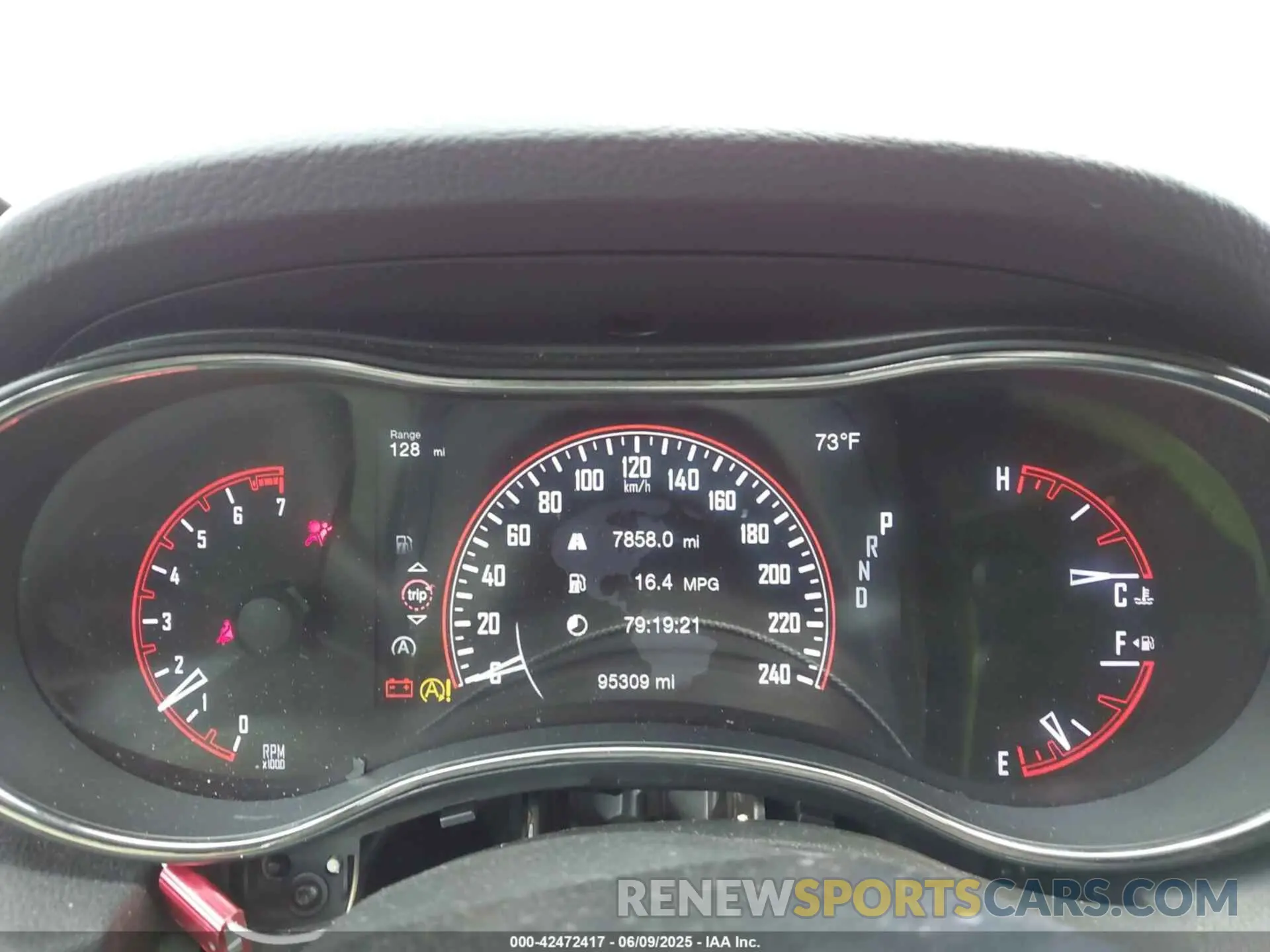 7 Photograph of a damaged car 1C4RDJDG1KC605509 DODGE DURANGO 2019