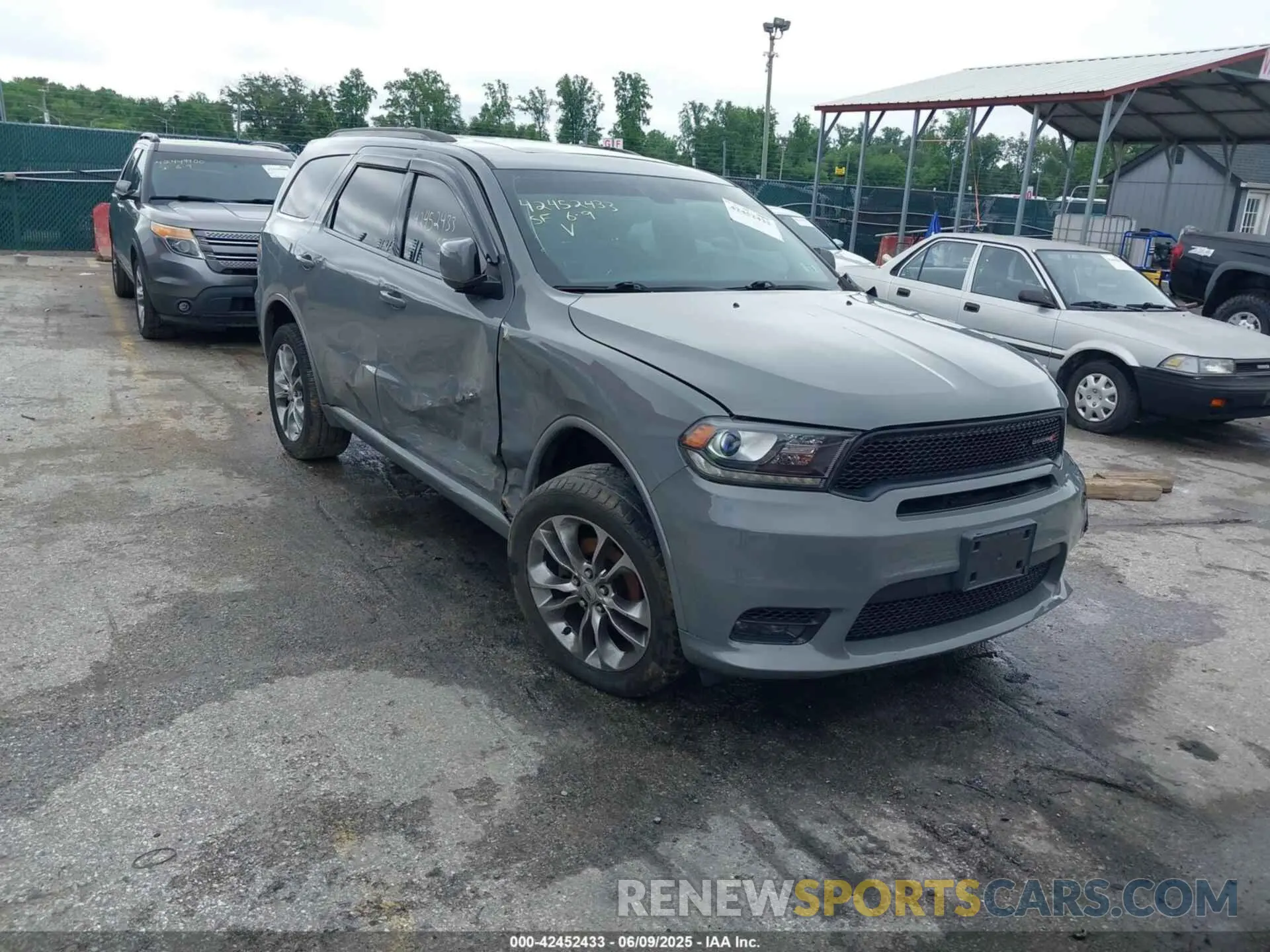1 Photograph of a damaged car 1C4RDJDG1KC606577 DODGE DURANGO 2019
