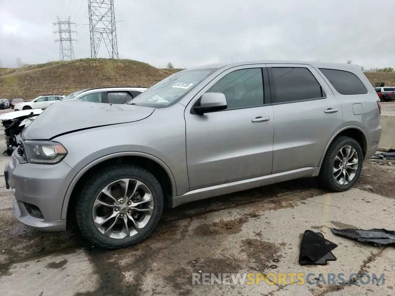 1 Photograph of a damaged car 1C4RDJDG1KC626487 DODGE DURANGO 2019