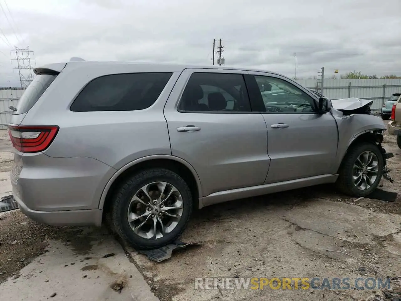3 Photograph of a damaged car 1C4RDJDG1KC626487 DODGE DURANGO 2019