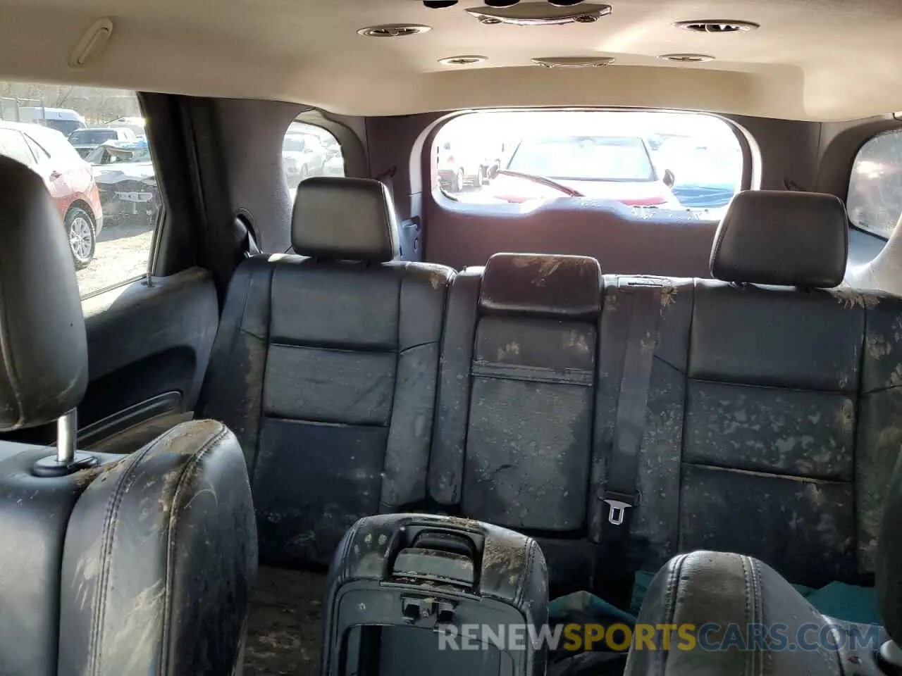 10 Photograph of a damaged car 1C4RDJDG1KC718280 DODGE DURANGO 2019