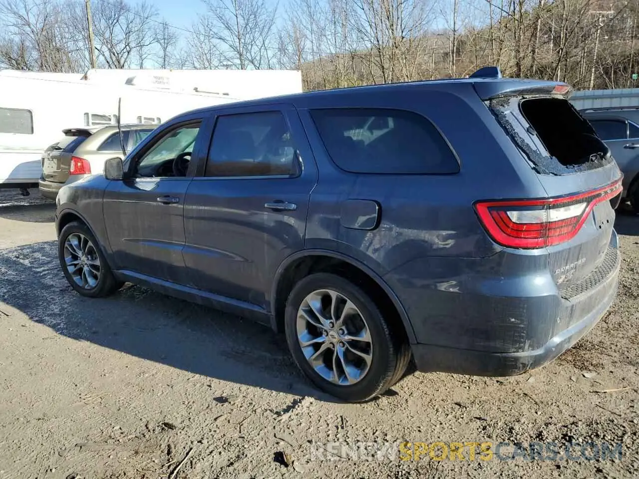2 Photograph of a damaged car 1C4RDJDG1KC718280 DODGE DURANGO 2019