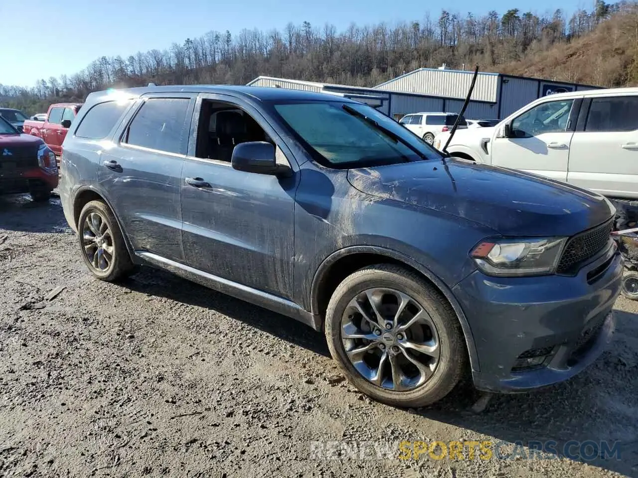 4 Photograph of a damaged car 1C4RDJDG1KC718280 DODGE DURANGO 2019