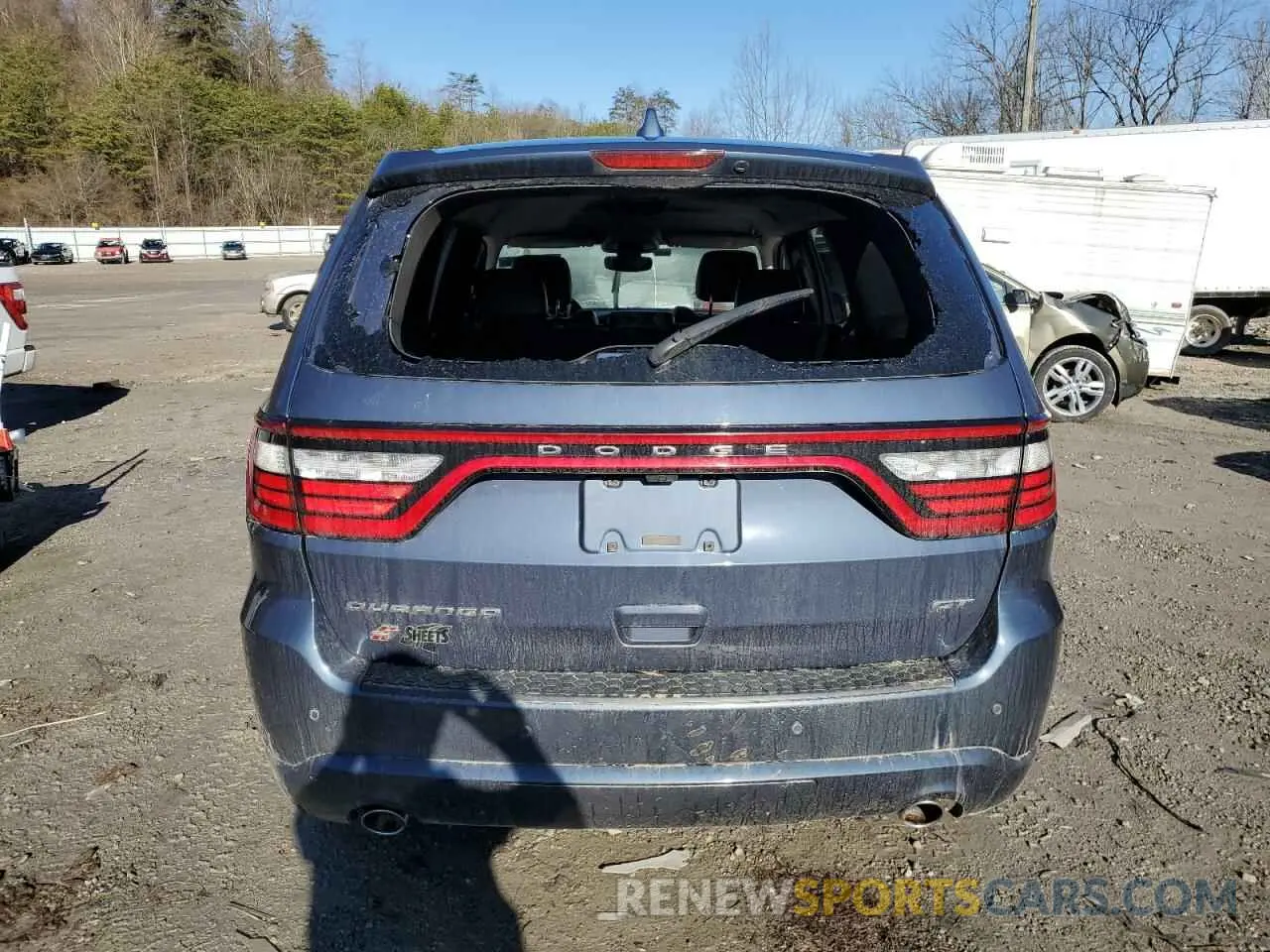 6 Photograph of a damaged car 1C4RDJDG1KC718280 DODGE DURANGO 2019