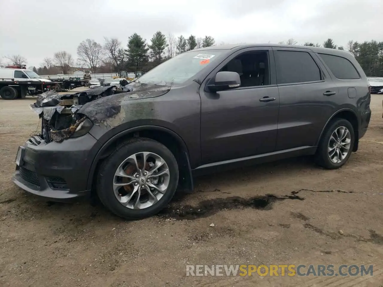 1 Photograph of a damaged car 1C4RDJDG1KC723608 DODGE DURANGO 2019
