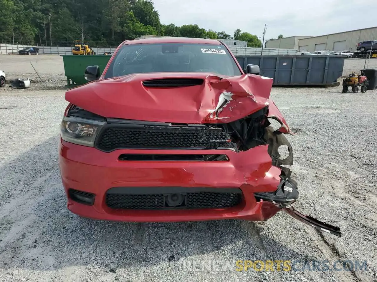 5 Photograph of a damaged car 1C4RDJDG2KC633772 DODGE DURANGO 2019