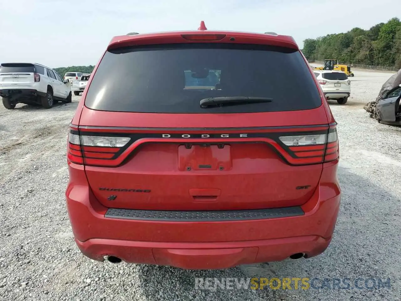 6 Photograph of a damaged car 1C4RDJDG2KC633772 DODGE DURANGO 2019
