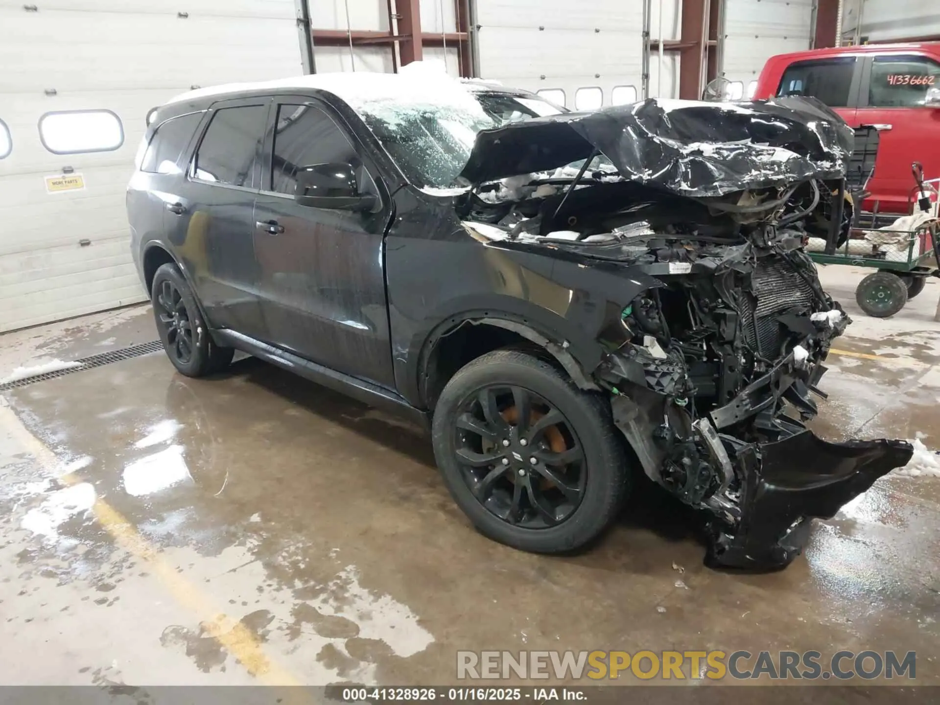 1 Photograph of a damaged car 1C4RDJDG2KC634128 DODGE DURANGO 2019