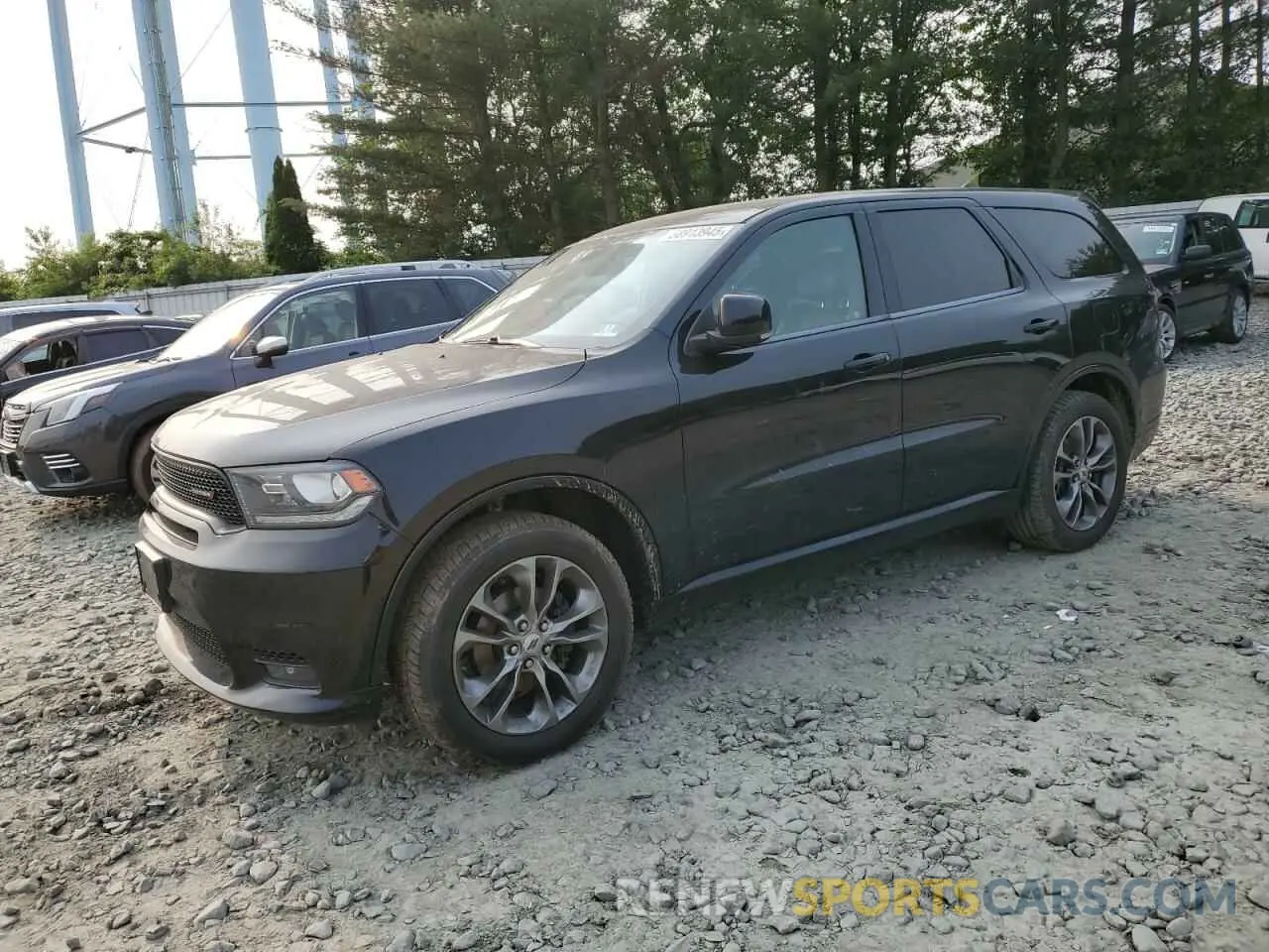 1 Photograph of a damaged car 1C4RDJDG2KC684950 DODGE DURANGO 2019