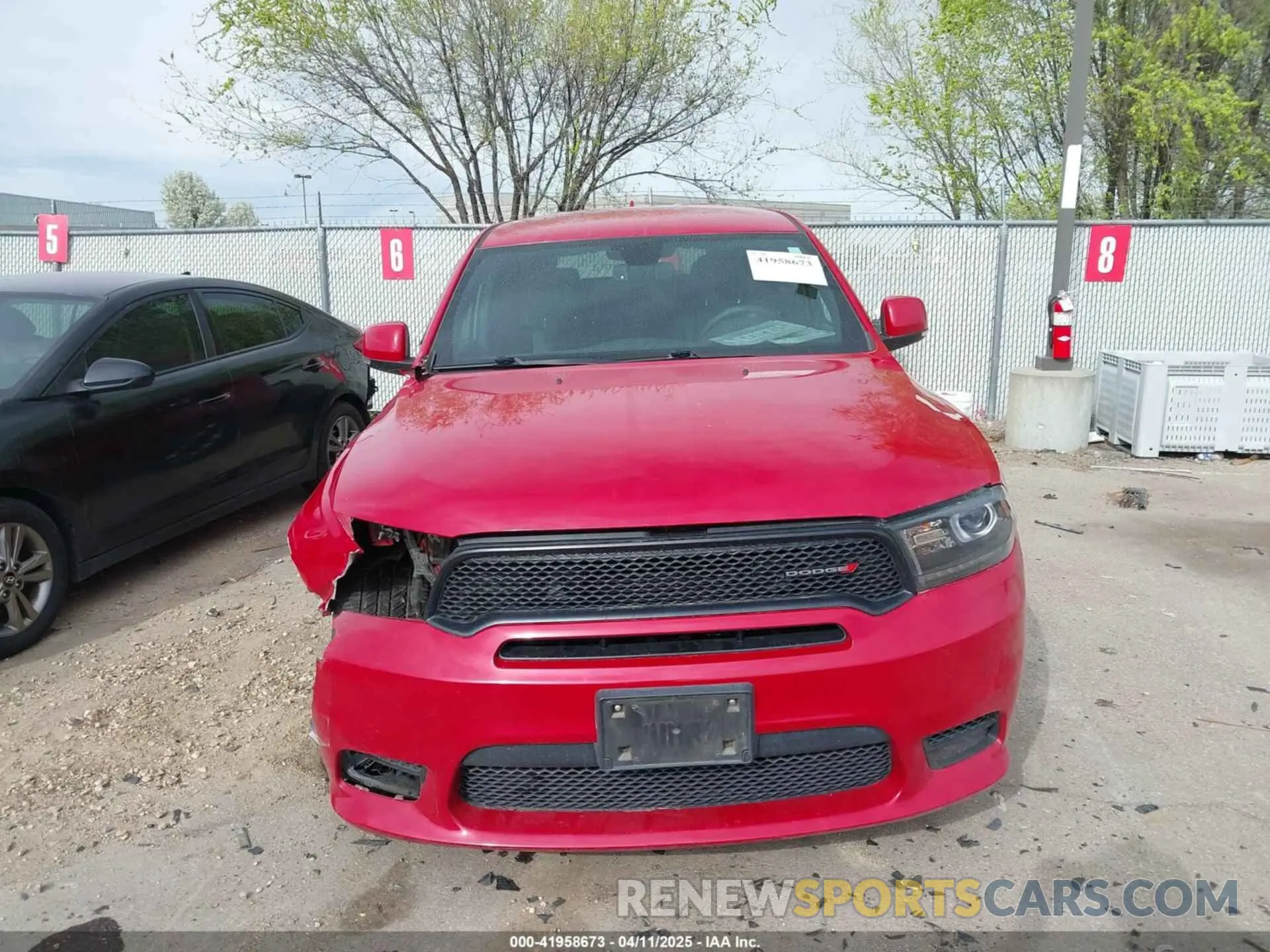 12 Photograph of a damaged car 1C4RDJDG2KC744144 DODGE DURANGO 2019