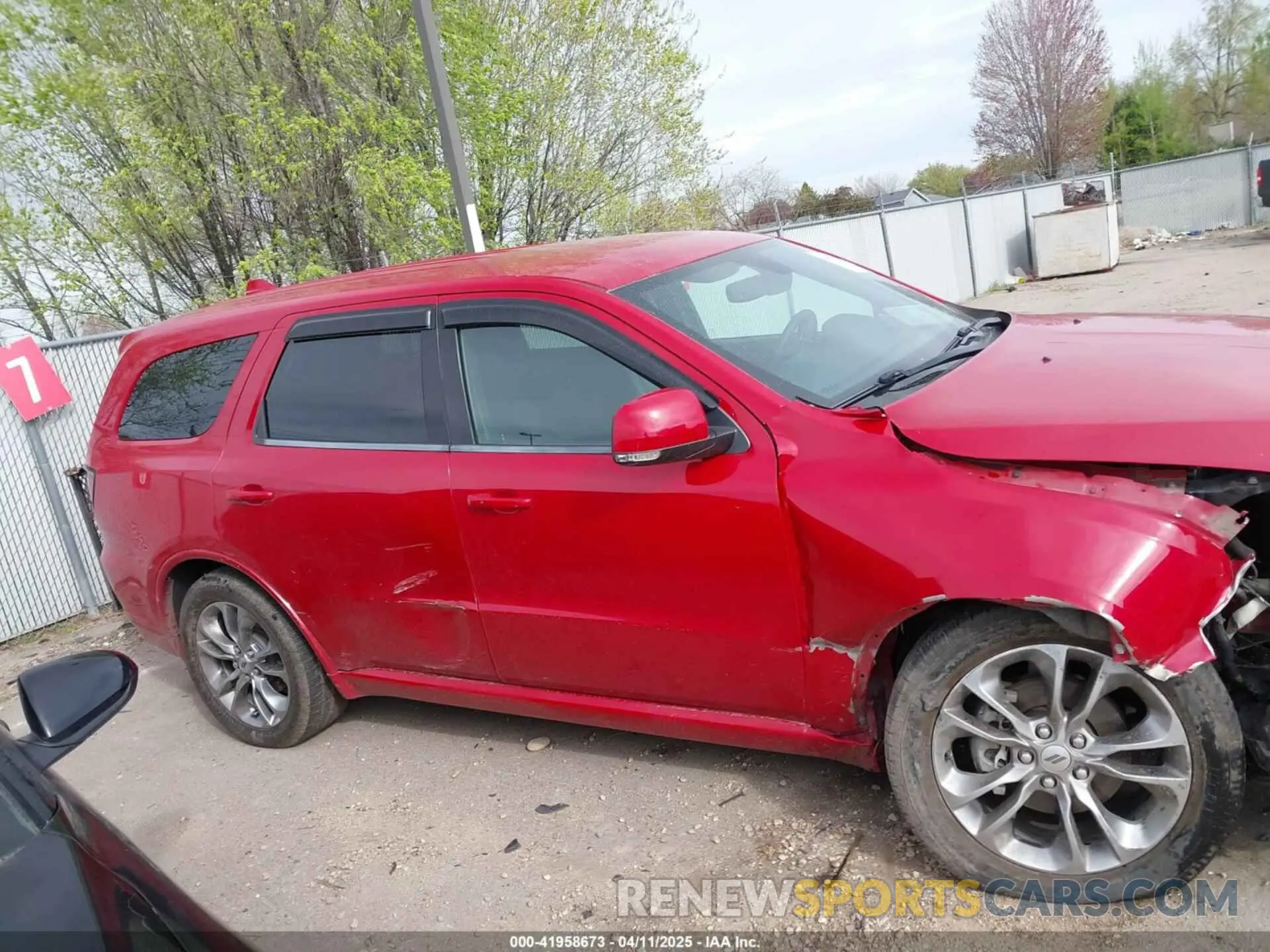 13 Photograph of a damaged car 1C4RDJDG2KC744144 DODGE DURANGO 2019