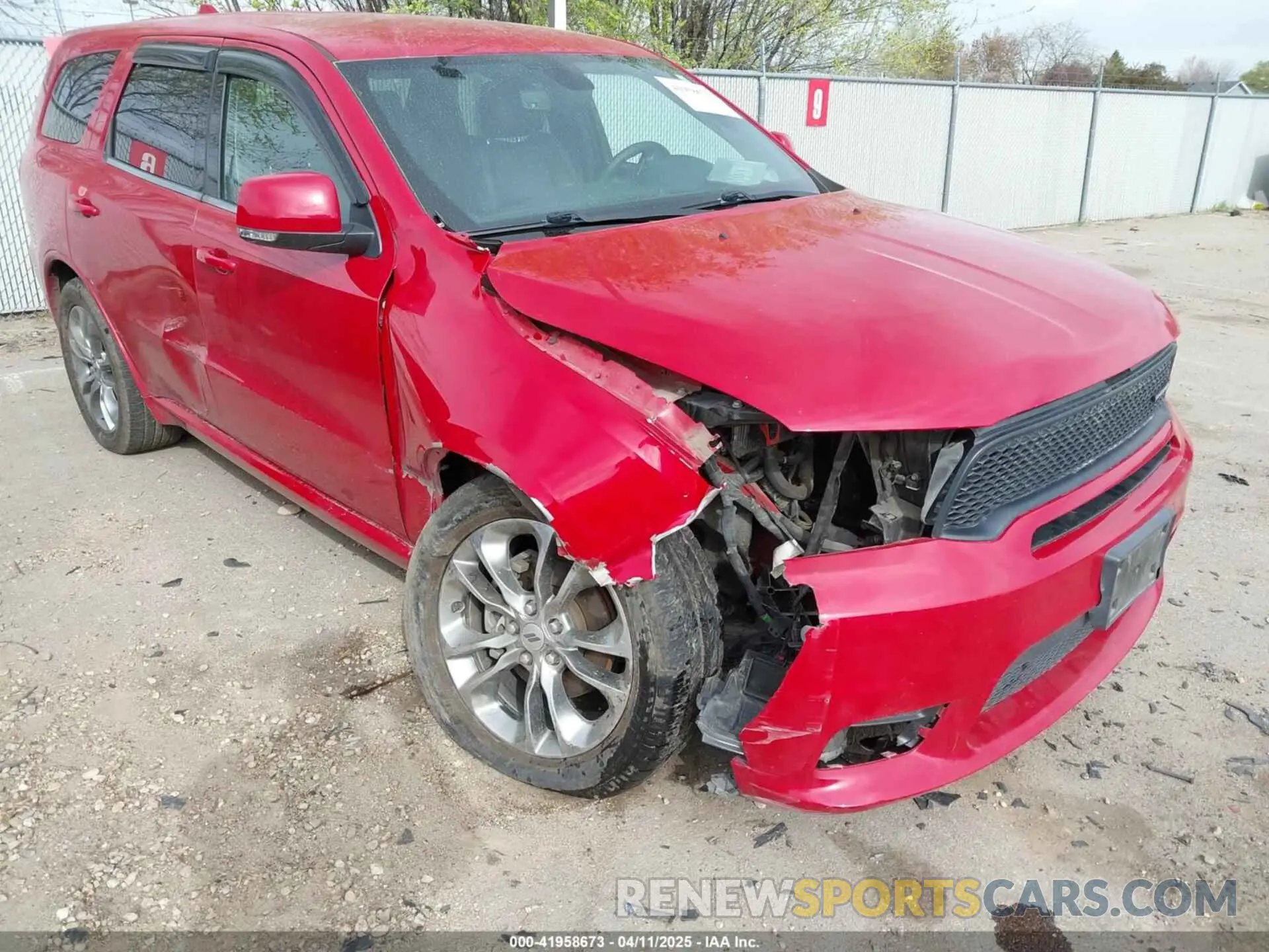 6 Photograph of a damaged car 1C4RDJDG2KC744144 DODGE DURANGO 2019
