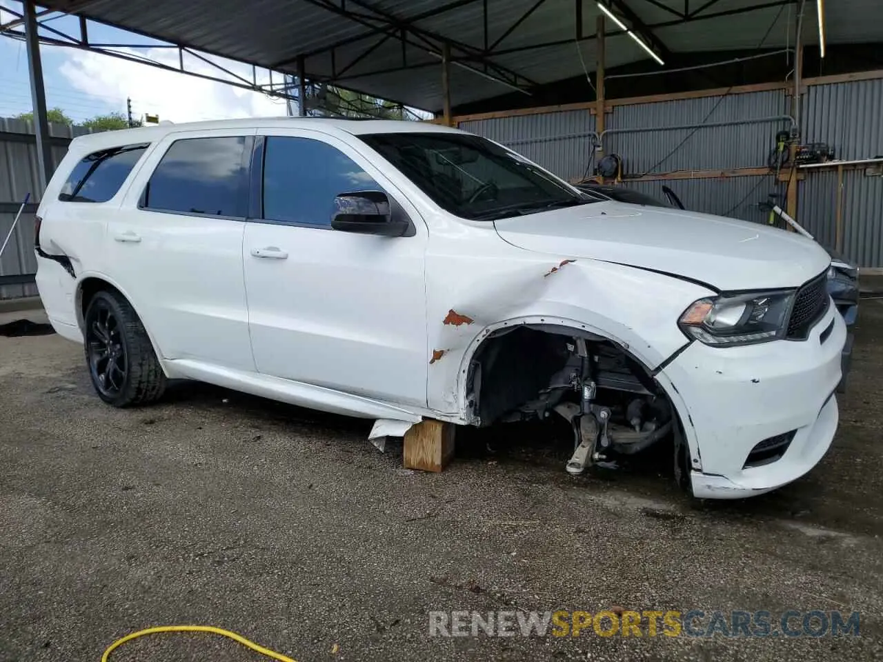 4 Photograph of a damaged car 1C4RDJDG3KC633277 DODGE DURANGO 2019