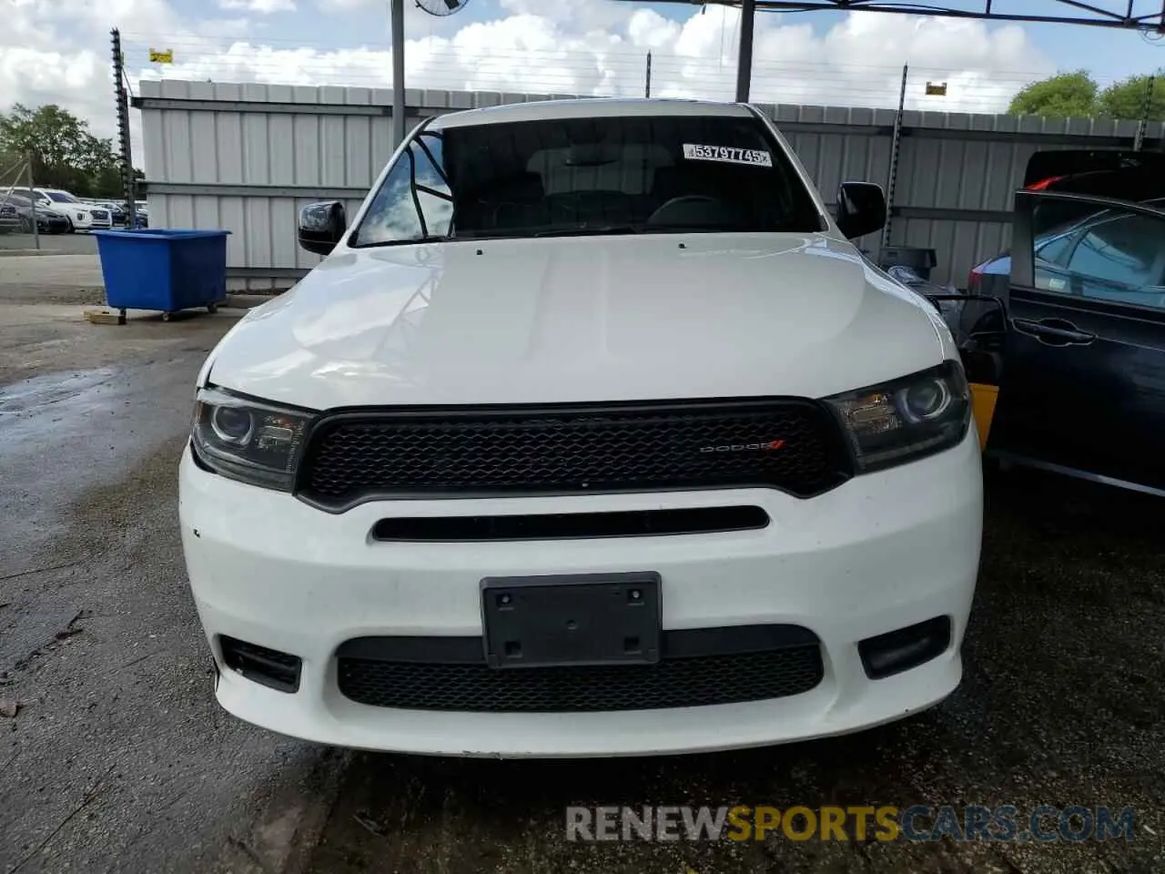 5 Photograph of a damaged car 1C4RDJDG3KC633277 DODGE DURANGO 2019