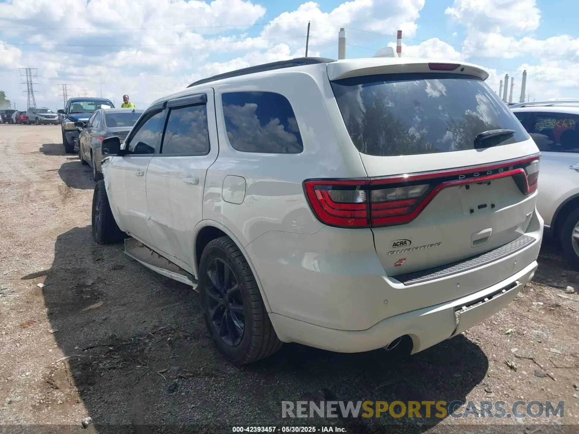 3 Photograph of a damaged car 1C4RDJDG3KC651343 DODGE DURANGO 2019