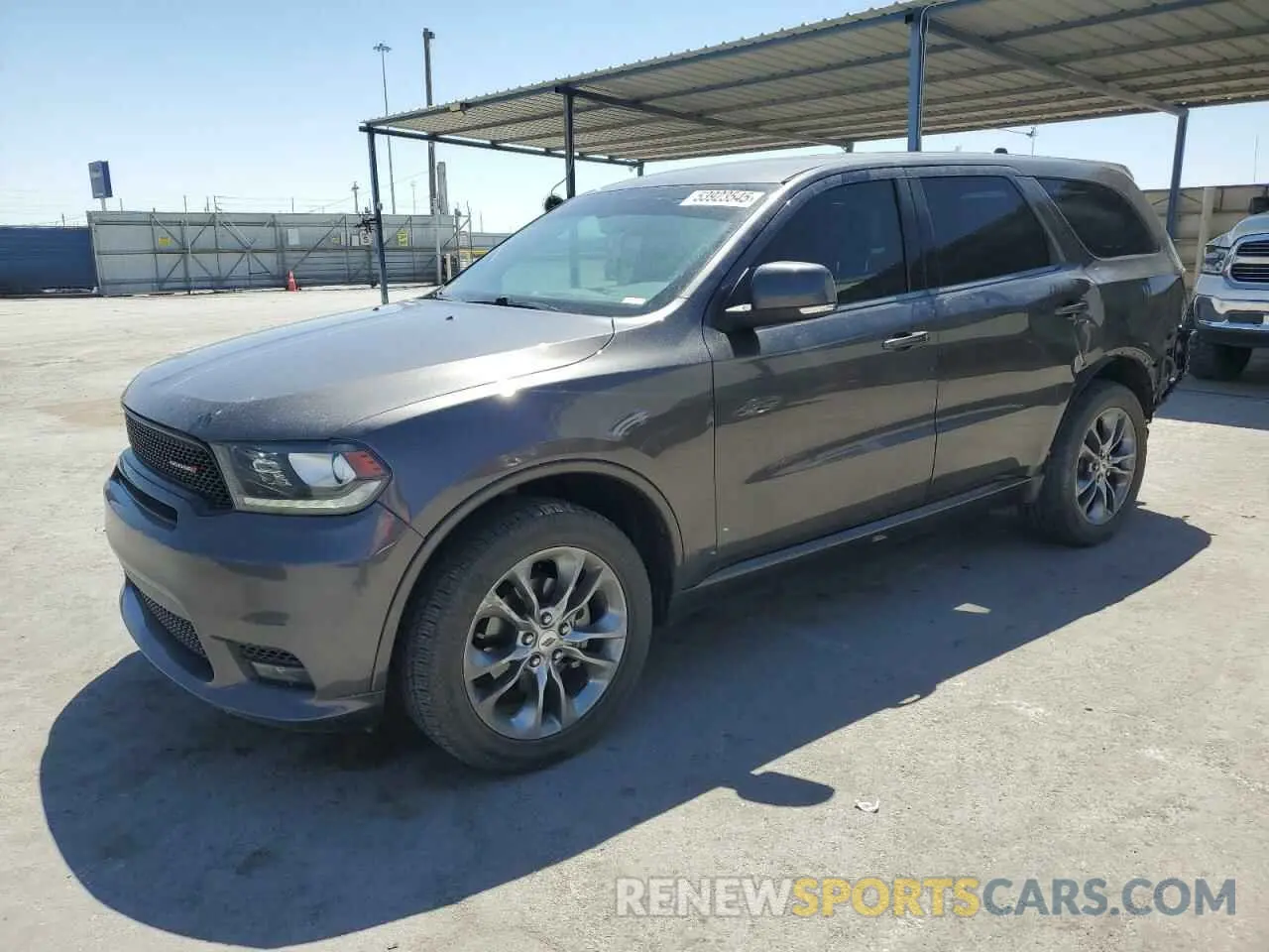 1 Photograph of a damaged car 1C4RDJDG3KC722556 DODGE DURANGO 2019
